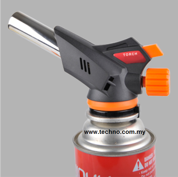 Red FPortable Brazing Torch Butane - Click Image to Close